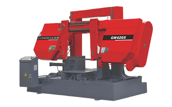 黄圃镇GW4265双柱龙门卧式带锯床