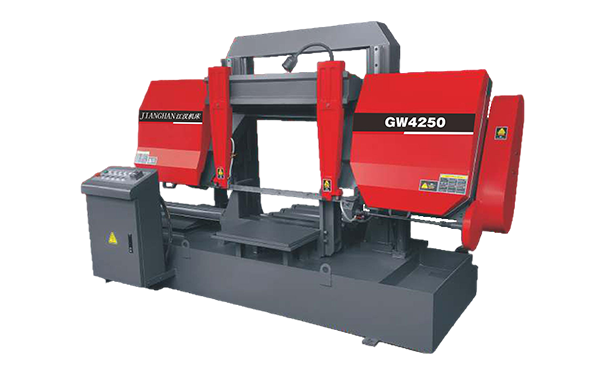 黄圃镇GW4250双柱龙门卧式带锯床