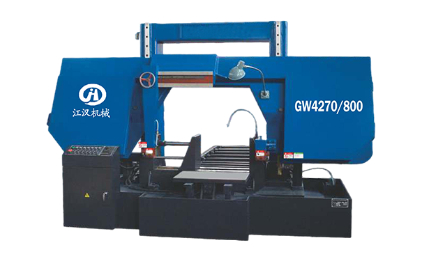 黄圃镇GW4270/800双柱龙门卧式带锯床